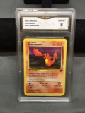 GMA Graded 2000 Pokemon Team Rocket CHARMANDER Trading Card - NM-MT 8