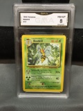 GMA Graded 1999 Pokemon Base Set Unlimited BEEDRILL Trading Card - NM-MT 8