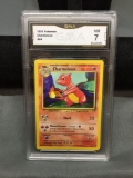 GMA Graded 1999 Pokemon Base Set Unlimited CHARMELEON Trading Card - NM 7