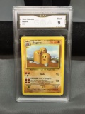 GMA Graded 1999 Pokemon Base Set Unlimited DUGTRIO Trading Card - MINT 9