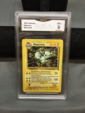 GMA Graded 1999 Pokemon Fossil MAGNETON Trading Card - MINT 9