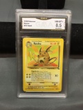 GMA Graded 1999 Pokemon Fossil RAICHU Trading Card - NM-MT + 8.5