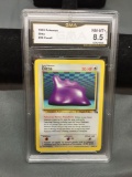 GMA Graded 1999 Pokemon Fossil DITTO Trading Card - NM-MT+ 8.5