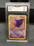 GMA Graded 1999 Pokemon Fossil GENGAR Trading Card - MINT 9