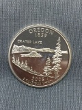 United States PROOF 90% Silver State Quarter from COIN STORE HOARD - Oregon