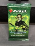 Factory Sealed Magic the Gathering ZENDIKAR RISING 15 Card Booster Pack