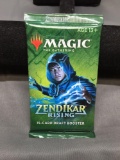 Factory Sealed Magic the Gathering ZENDIKAR RISING 15 Card Booster Pack