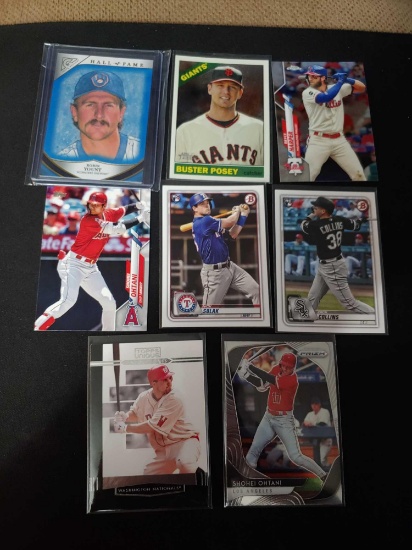 Sports card lot of 8