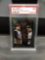 PSA Graded 2001 Topps HTA KEN GRIFFEY JR. Reds Baseball Card - MINT 9