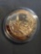 Franklin Mint 1 Ounce .999 Solid Bronze Proof Art Bronze Bullion Round Coin