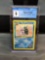 CGC Graded 2000 Pokemon Gym Heroes 1st Edition MISTY'S CLOYSTER Rare Card - MINT 9
