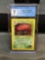 CGC Graded 2000 Pokemon Gym Heroes ERIKA'S VILEPLUME Holofoil Rare Card - Near Mint 7