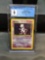 CGC Graded 2000 Pokemon Base 2 Set MEWTWO Holofoil Rare Card - MINT 9