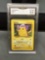 GMA Graded 1999 Pokemon Base Set Unlimited PIKACHU Yellow Cheeks Trading Card - EX-NM+ 6.5