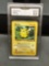GMA Graded 1999 Pokemon Jungle PIKACHU Trading Card - NM-MT+ 8.5