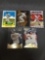 5 Card Lot of DEREK JETER New York Yankees Baseball Cards from Collection