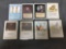 9 Card Lot of Vintage Magic the Gathering Revised Trading Cards with Rares - Royal Assassin & More!