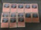 13 Card Lot of Vintage Magic the Gathering Revised & 4th Edition LIGHTNING BOLT Trading Cards