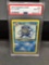 PSA Graded 1999 Pokemon Base Set Unlimited POLIWHIRL Trading Card 38/102 - GEM MINT 10