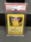 PSA Graded 1999 Pokemon Base Set Unlimited PIKACHU Yellow Cheeks Trading Card 58/102 - GEM MINT 10