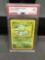 PSA Graded 1999 Pokemon Base Set Unlimited BULBASAUR Trading Card 44/102 - MINT 9