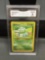 GMA Graded 1999 Pokemon Base Set Unlimited BULBASAUR Trading Card - NM-MT 8