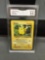 GMA Graded 1999 Pokemon Jungle PIKACHU Trading Card - NM-MT+ 8.5