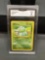GMA Graded 1999 Pokemon Base Set Unlimited BULBASAUR Trading Card - MINT 9