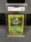 GMA Graded 1999 Pokemon Base Set Unlimited IVYSAUR Trading Card - NM-MT+ 8.5
