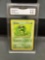 GMA Graded 1999 Pokemon Base Set Shadowless CATERPIE Trading Card - VG-EX+ 4.5