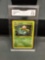 GMA Graded 1999 Pokemon Base Set Unlimited IVYSAUR Trading Card - NM+ 7.5
