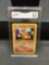 GMA Graded 1999 Pokemon Base Set Unlimited CHARMELEON Trading Card - NM-MT+ 8.5
