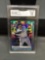 GMA Graded 2019 Topps Chrome Prism Refractor AARON JUDGE Yankees Baseball Card - GEM MINT 10