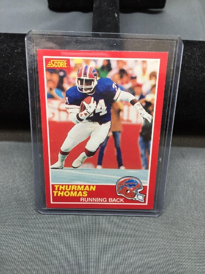 1989 Score #211 THURMAN THOMAS Bill ROOKIE Football Card