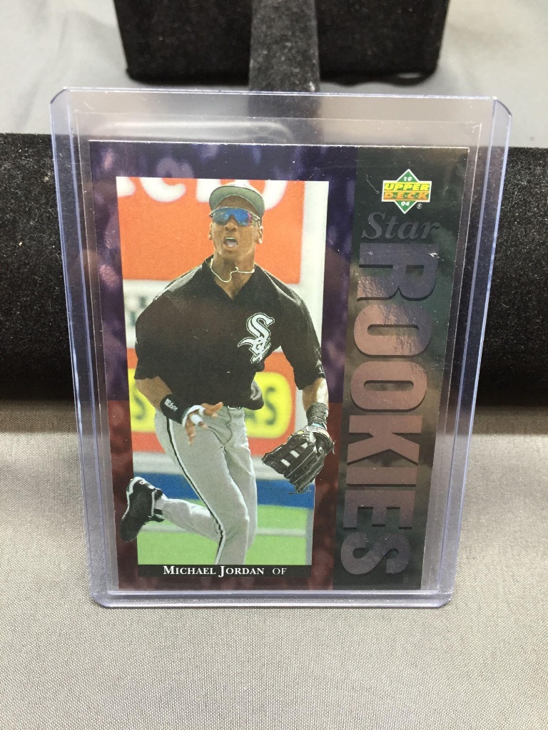 1994 Upper Deck #19 MICHAEL JORDAN White Sox ROOKIE Baseball Card | Art,  Antiques & Collectibles Collectibles | Online Auctions | Proxibid