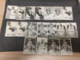 17 Card Lot of 1969 Topps Deckle Edge Vintage Baseball Cards - Willie Mays & More