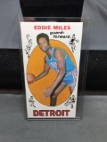 1969-70 Topps #21 EDDIE MILES Pistons Vintage Basketball Card
