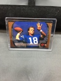 1998 UD3 #1 PEYTON MANNING Colts ROOKIE Football Card