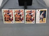4 Card Lot of 1991 Upper Deck Final Edition IVAN RODRIGUEZ Rangers ROOKIE Baseball Card