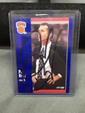 Hand Signed 1991-92 Fleer PAT RILEY Knicks Coach HEAT GM Autographed Basketball Card