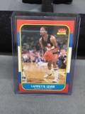 1986-87 Fleer #63 LAFAYETTE LEVER Nuggets Vintage Basketball Card