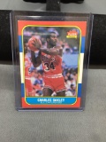 1986-87 Fleer #81 CHARLES OAKLEY Bulls Vintage Basketball Card