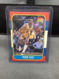 1986-87 Fleer #99 BYRON SCOTT Lakers Vintage Basketball Card