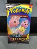 Factory Sealed Pokemon Sun & Moon COSMIC ECLIPSE 10 Card Booster Pack