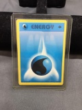 Vintage Pokemon Base Set 1st Edition Shadowless WATER ENERGY Trading Card 102/102