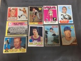 9 Card Lot of Vintage Sports Cards from Huge Vintage Card Estate - Stars, HOFers and more!