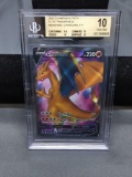 BGS Graded 2020 Pokemon Champions Path CHARIZARD V Holofoil Promo Card - PRISTINE 10 - WOW