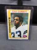 1978 Topps #315 TONY DORSETT Cowboys ROOKIE Football Card