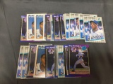 24 Card Lot of 1989 GARY SHEFFIELD Brewers ROOKIE Card Lot Collection - WOW