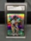 GMA Graded 2019 Bowman Platinum RONALD ACUNA JR. Braves Baseball Card - GEM MINT 10